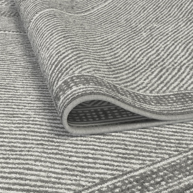 Foundry Select Viscose Gray Rug Wayfair Canada